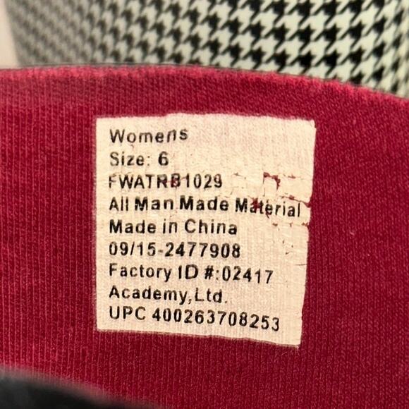 Women’s Austin Trading Co. Houndstooth Rain Boots Size 6 - Picture 8 of 9